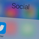 An image of the Twitter app icon on an iPhone.
